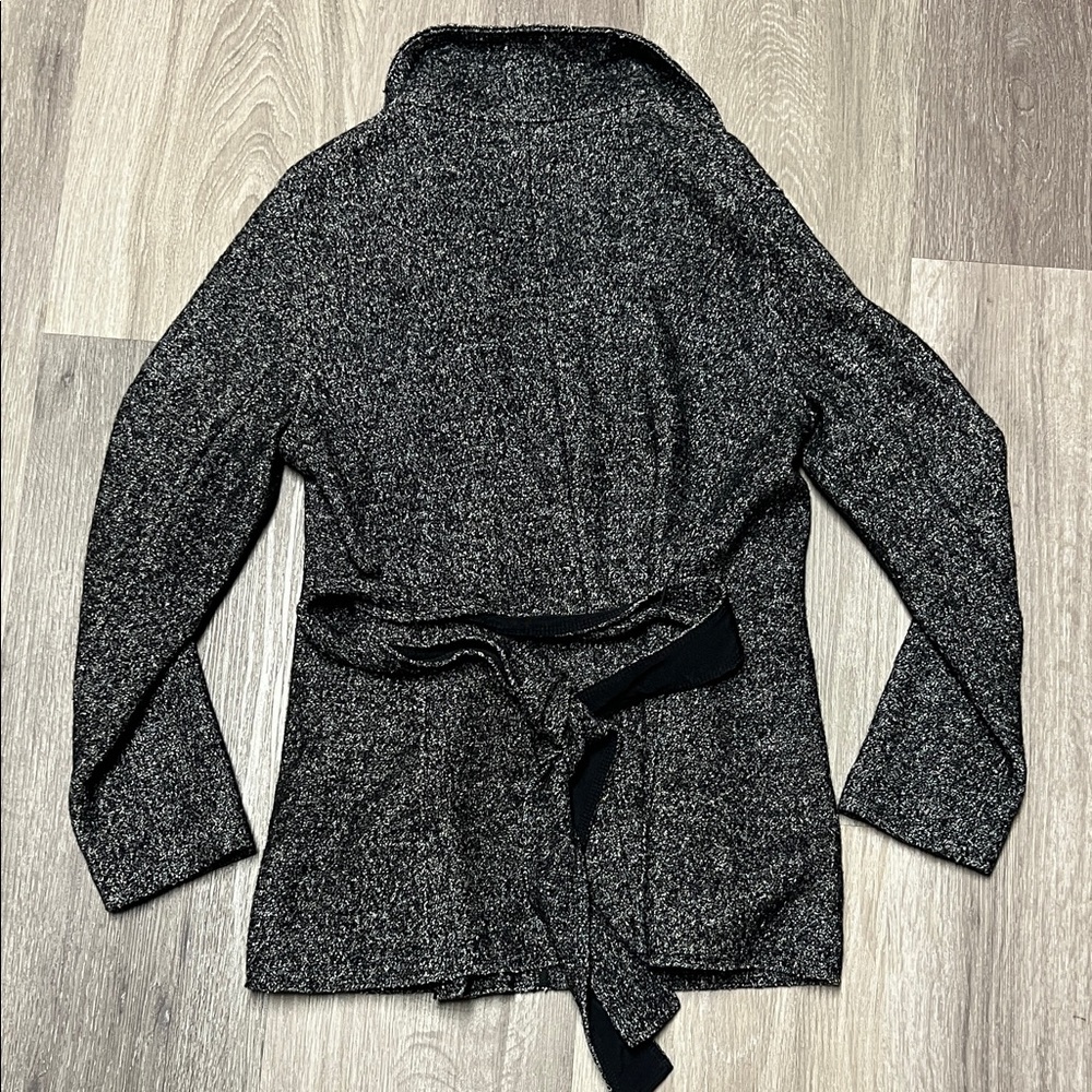 Ann Taylor RT: $179 Jacket Size Small New Gray Textured Wool Rayon size Medium - Picture 6 of 8